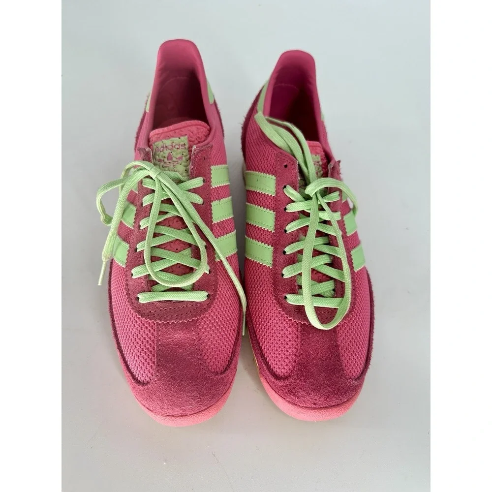 Adidas Women's SL 72 OG Size 8 Pink Fusion Green Spark |JI1879|